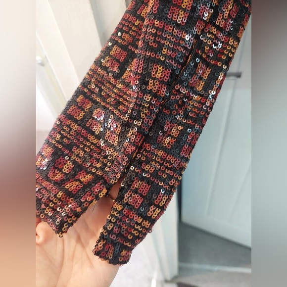 Zara sequinned top and pants (SET) - Picture 2 of 6